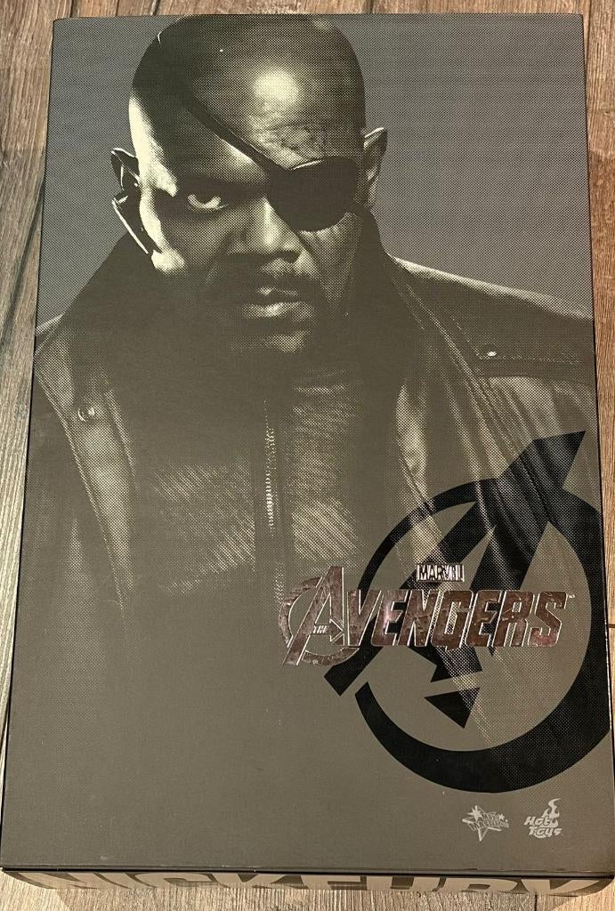 Hot Toys MMS169 The Avengers Nick Fury, Ophalen, Gebruikt, Film, Actiefiguur of Pop