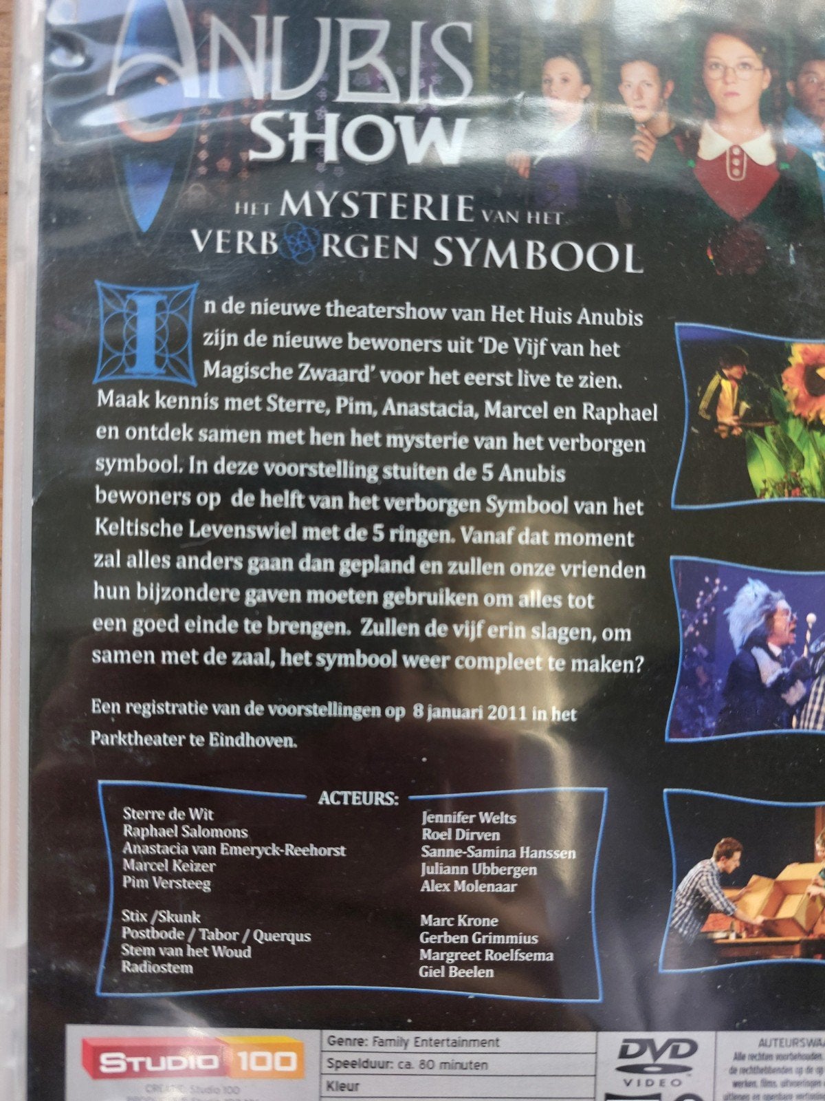 Het huis Anubis de vijf show DVD het mysterie van het verbor, Alle leeftijden, Ophalen of Verzenden