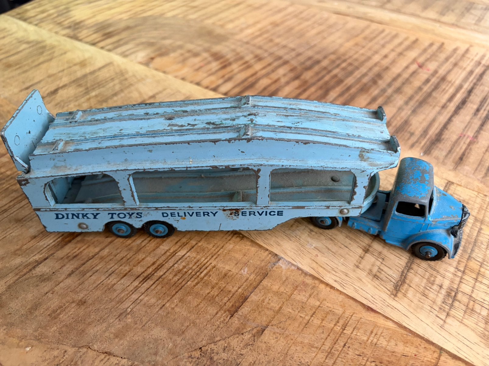 Dinky Toys Delivery Service Car Transporter. No 982., Ophalen of Verzenden, Gebruikt, Bus of Vrachtwagen, Dinky Toys