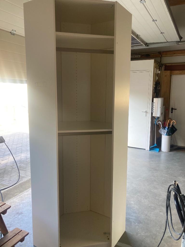 Ikea Hoekkast, Ophalen, 200 cm of meer, Met plank(en), 50 tot 100 cm