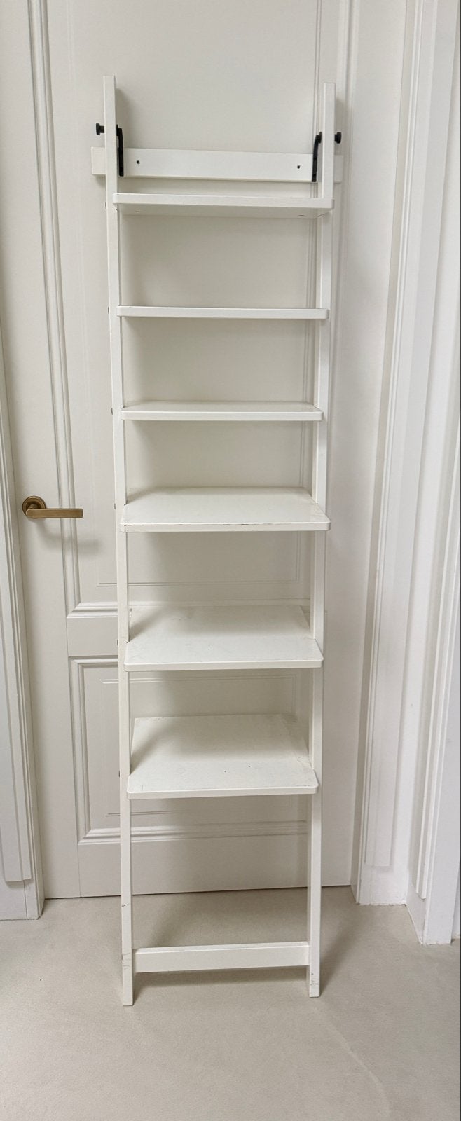 IKEA Hjälmaren wandrek kast - Wit, 6 planken, Ophalen, Gebruikt