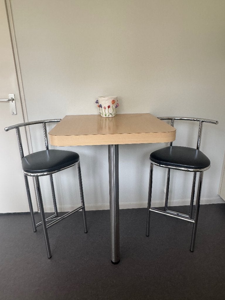Barstoel, Ophalen, Met voetsteun, 60 tot 90 cm, Zo goed als nieuw