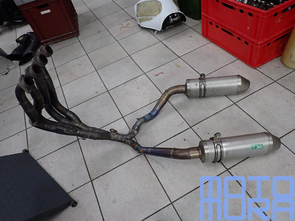Leovince uitlaatsysteem voor de Suzuki GSXR 1000 2009 - 2011, Motoren, Onderdelen | Suzuki, Gebruikt, Ophalen of Verzenden
