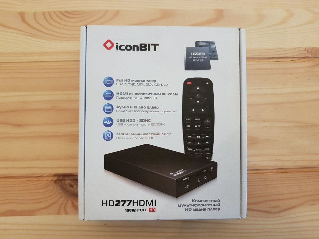 iconBIT HD277HDMI Full HD mediaspeler 1080p, Ophalen of Verzenden, Zo goed als nieuw, HDMI