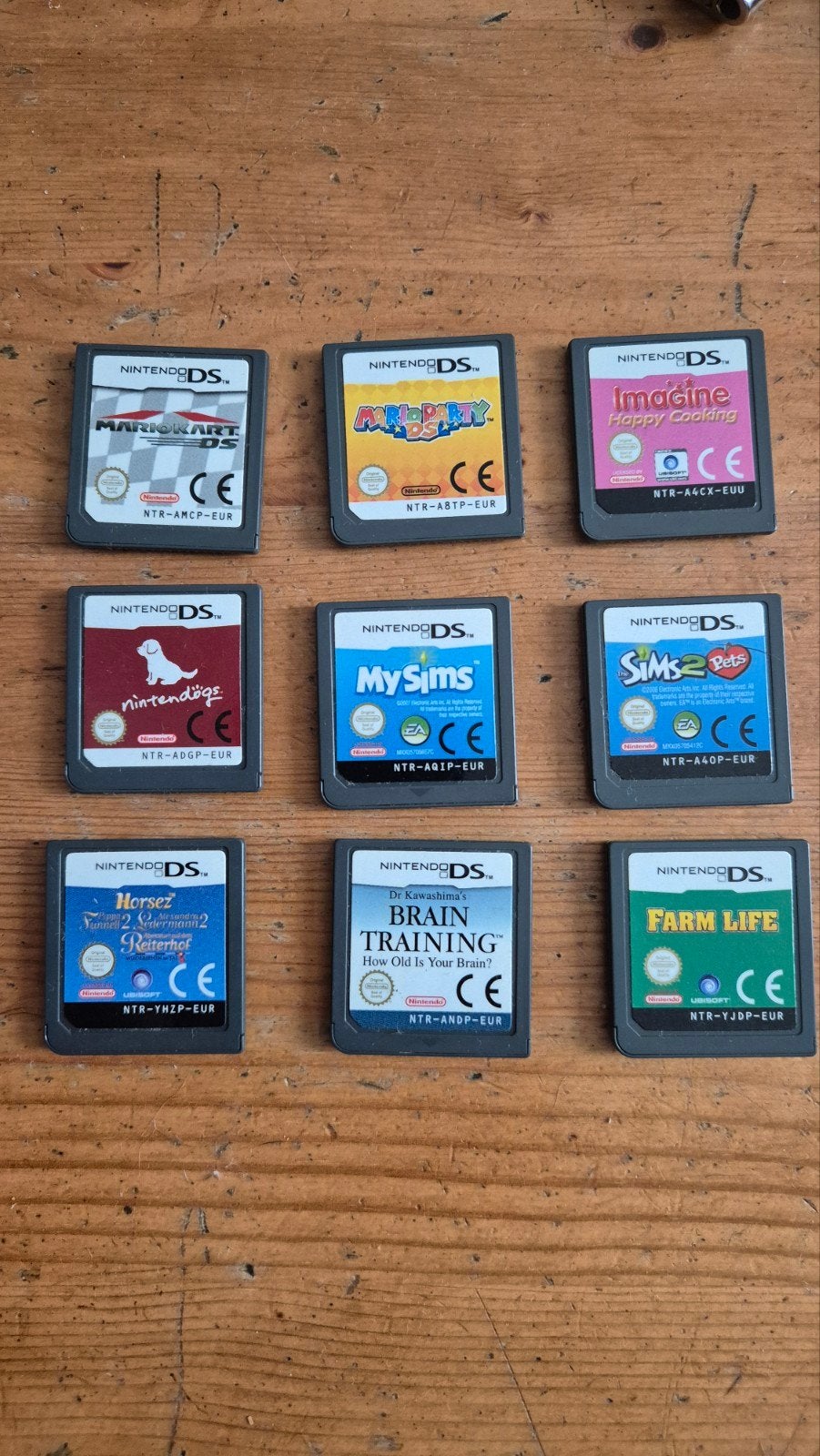 Nintendo DS Games - Mario Kart, My Sims, Nintendogs en meer, Gebruikt, Overige genres, 1 speler, Ophalen of Verzenden
