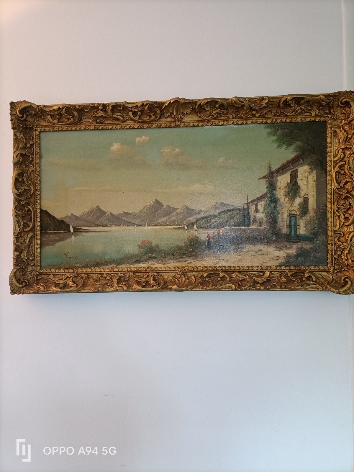 Oud schilderij, Ophalen