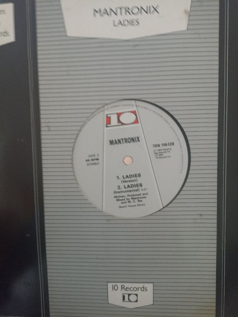 12'' Mantronix - Ladies, Ophalen of Verzenden, Gebruikt, 12 inch