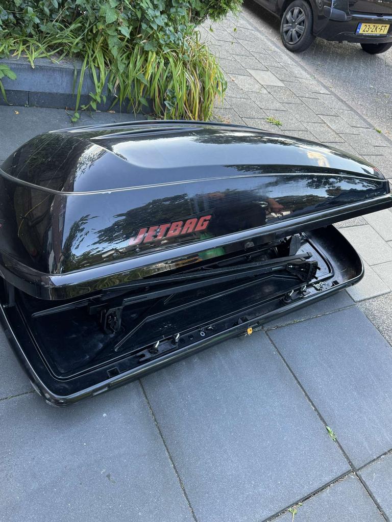 Jetbag dakkoffer compleet, Ophalen, Gebruikt