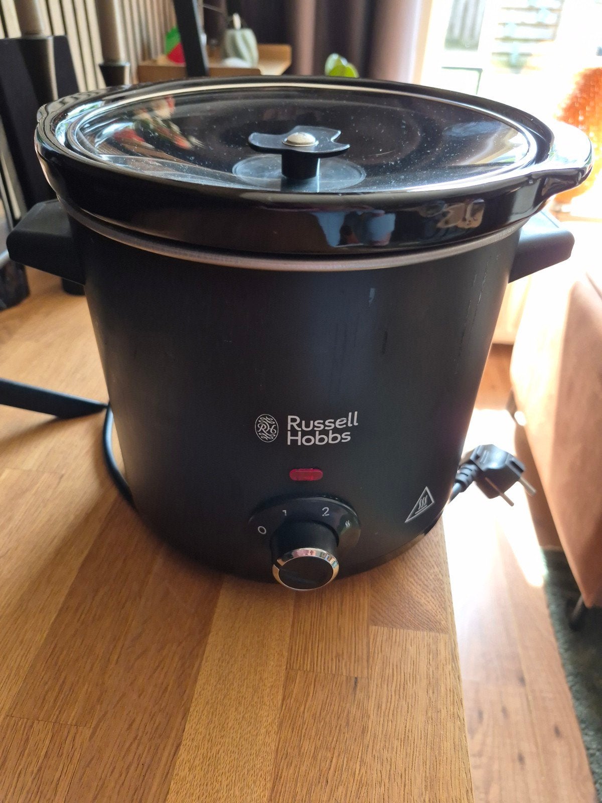 Russell Hobbs Slowcooker - Zwart, 3.5L, Witgoed en Apparatuur, Slowcookers, Ophalen, Gebruikt