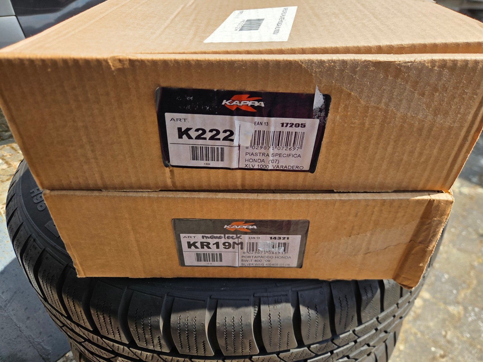 Bagagedrager / bagagerek Honda Silverwing 400/600 cc - Nieuw, Motoren, Ophalen of Verzenden, Nieuw