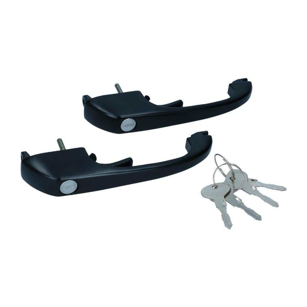 Set zwarte deurgrepen voor VW Type 2 T25 T3, 1980-1992., Ophalen of Verzenden, Nieuw