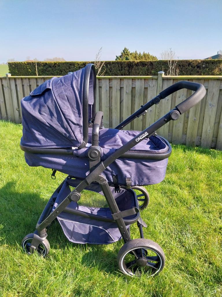 3 in 1 kinderwagen t.e.a.b., Ophalen, Zo goed als nieuw, Overige merken