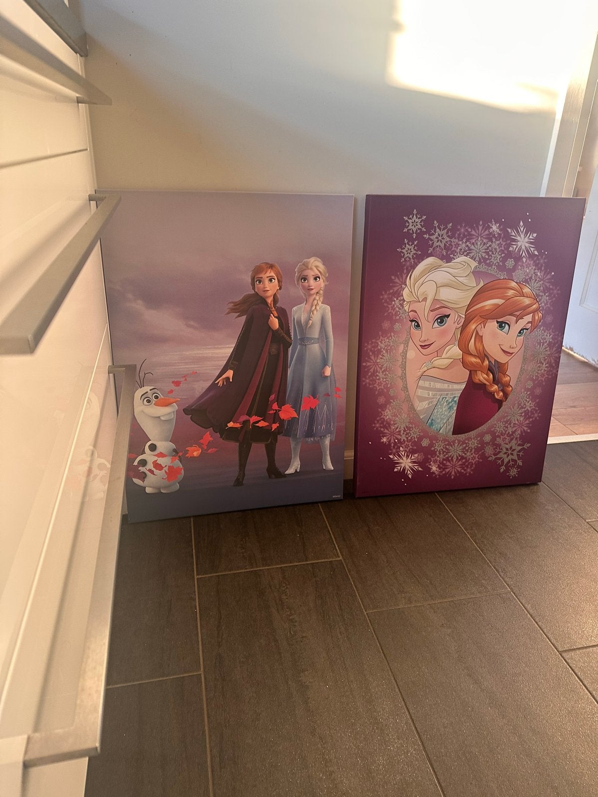 Frozen schilderijen, Ophalen, 50 – 75, Zo goed als nieuw, Schilderij