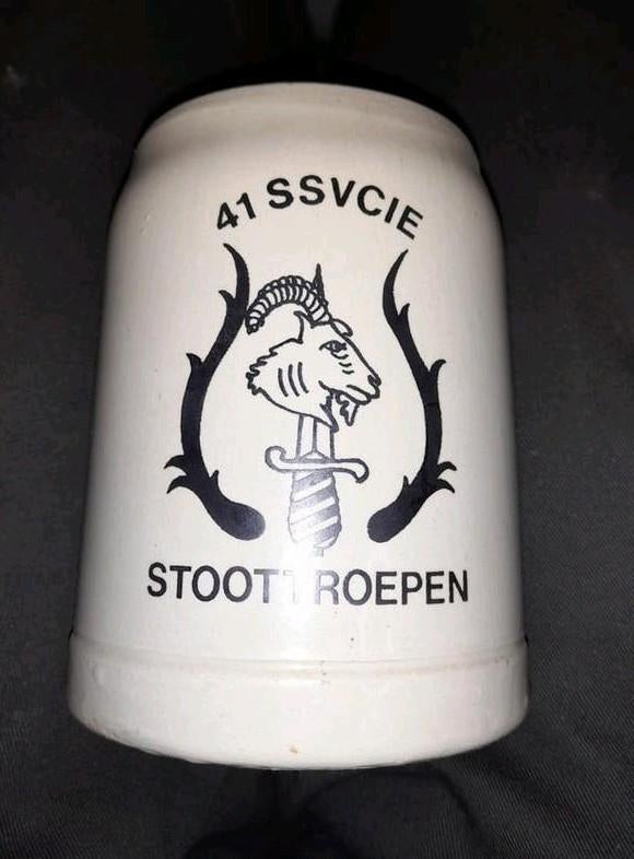 Stoottroepen beker, Verzamelen, Militaria | Algemeen, Ophalen of Verzenden, Landmacht, Nederland, Overige typen