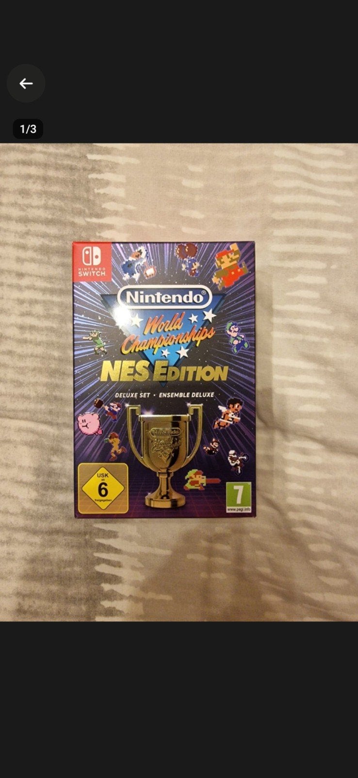 Nintendo World Championships NES Edition Deluxe Set, Spelcomputers en Games, Overige genres, 1 speler, Ophalen of Verzenden, Zo goed als nieuw