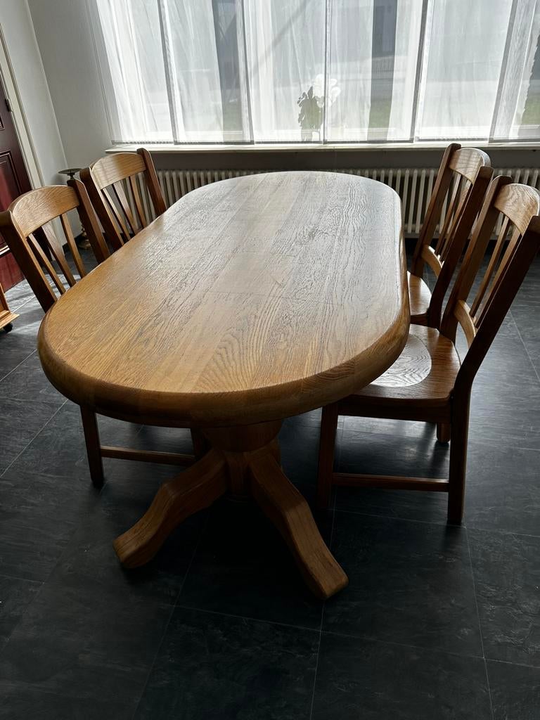 Mooie eiken tafel, Ophalen, Gebruikt