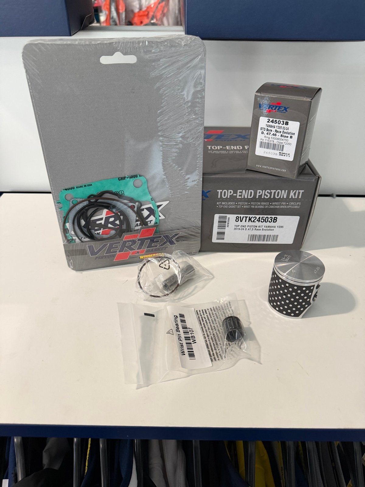 Yamaha YZ 85 Zuiger Kit Race Evolution 2002-2027, Motoren, Ophalen of Verzenden, Nieuw