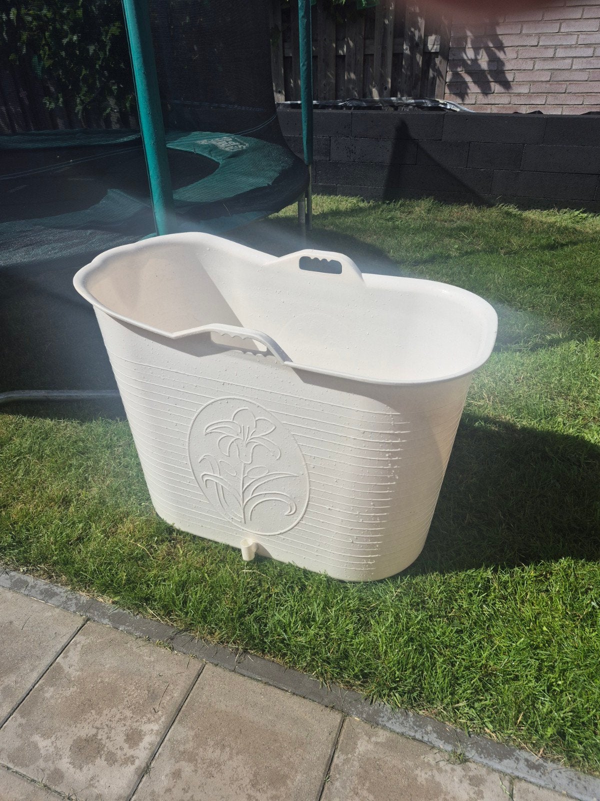 LIFEBATH Zitbad / Bath Bucket XL - Wit, Ophalen