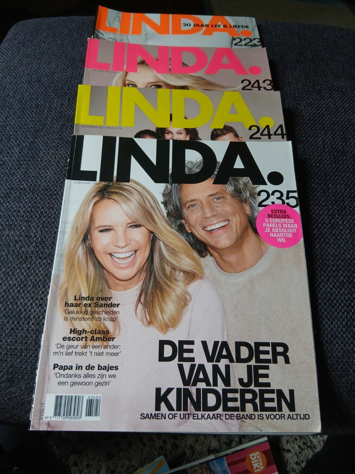 LINDA. magazines - diverse edities, Ophalen of Verzenden, Gelezen, Glossy