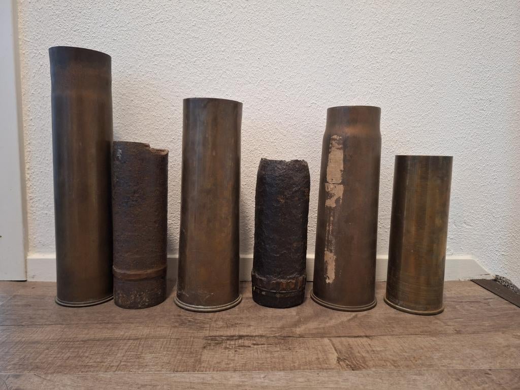 Verschillende hulzen uit de  wo1 periode., Ophalen of Verzenden, Landmacht, Engeland, Hulzen of Bodemvondsten