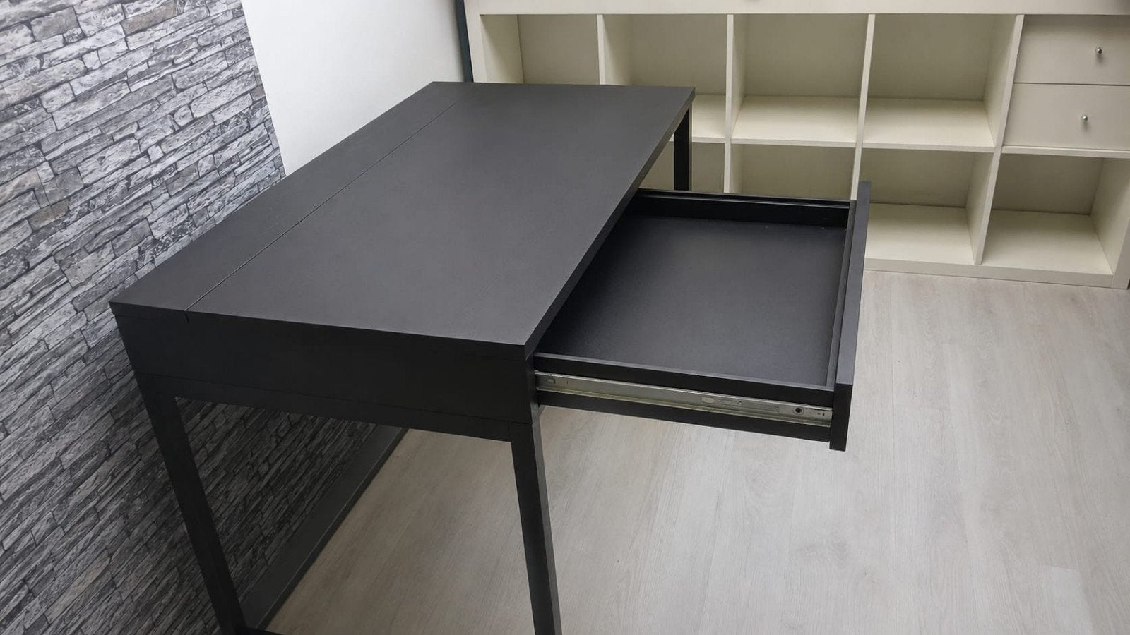 ikea Alex grijs bureau, Ophalen, Opbergruimte, Gebruikt, Spaanplaat of MDF