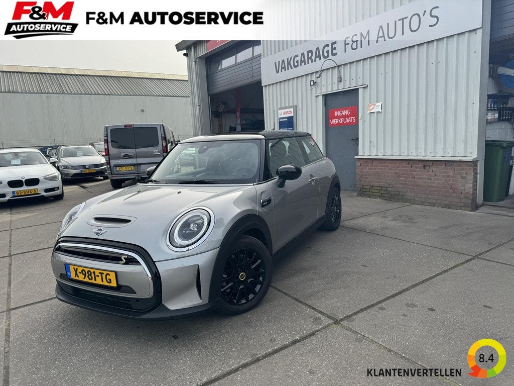 MINI Cooper SE Camden Edition 33 kWh Clima, cruise, navi, Auto's, Mini, 33 kWh, 4 stoelen, Leder en Stof, Mini Electric