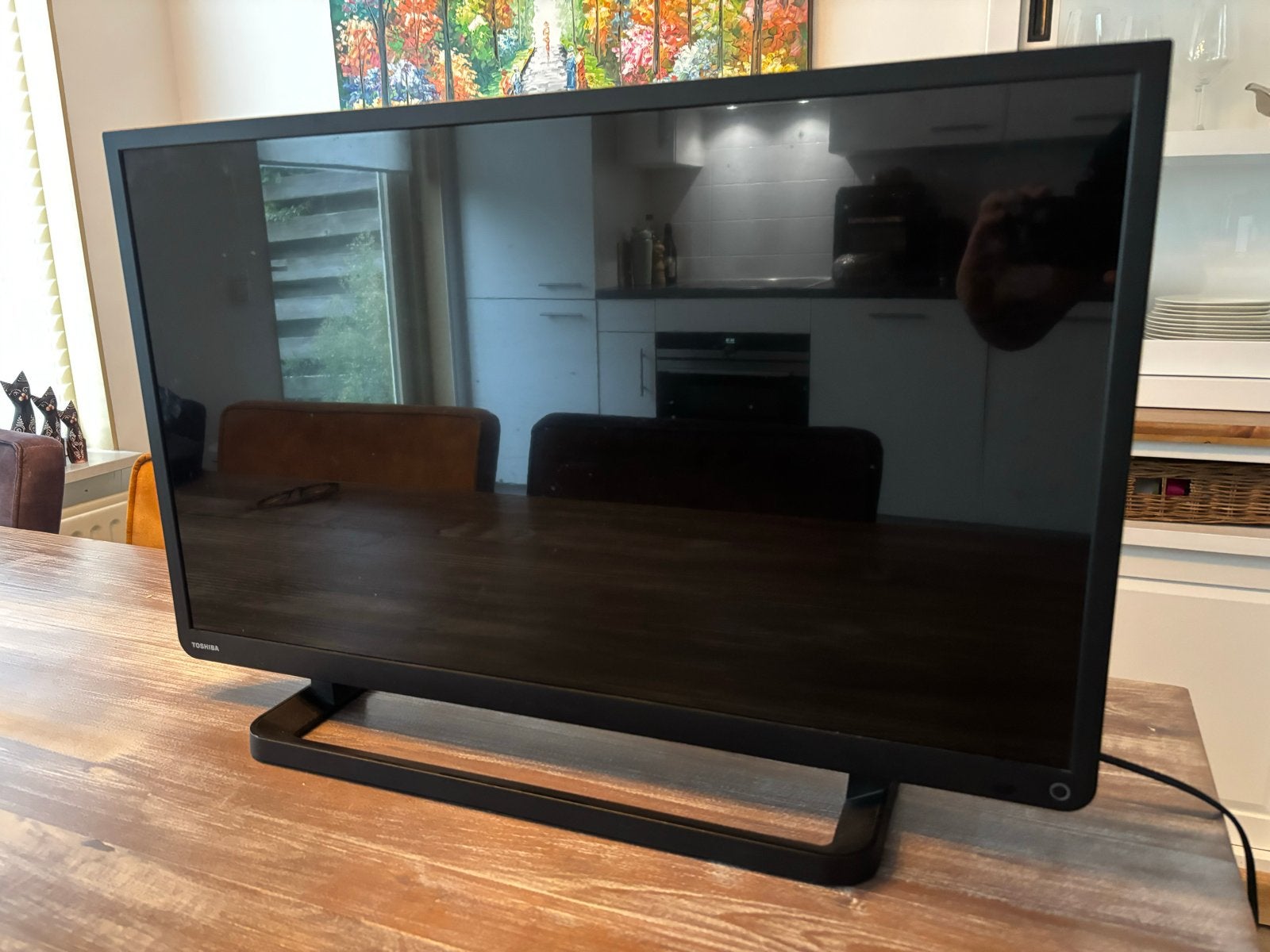 Toshiba 32L2433D LCD TV - 80 cm (32 inch), Audio, Tv en Foto, Ophalen, 50 Hz, 80 tot 100 cm, Gebruikt