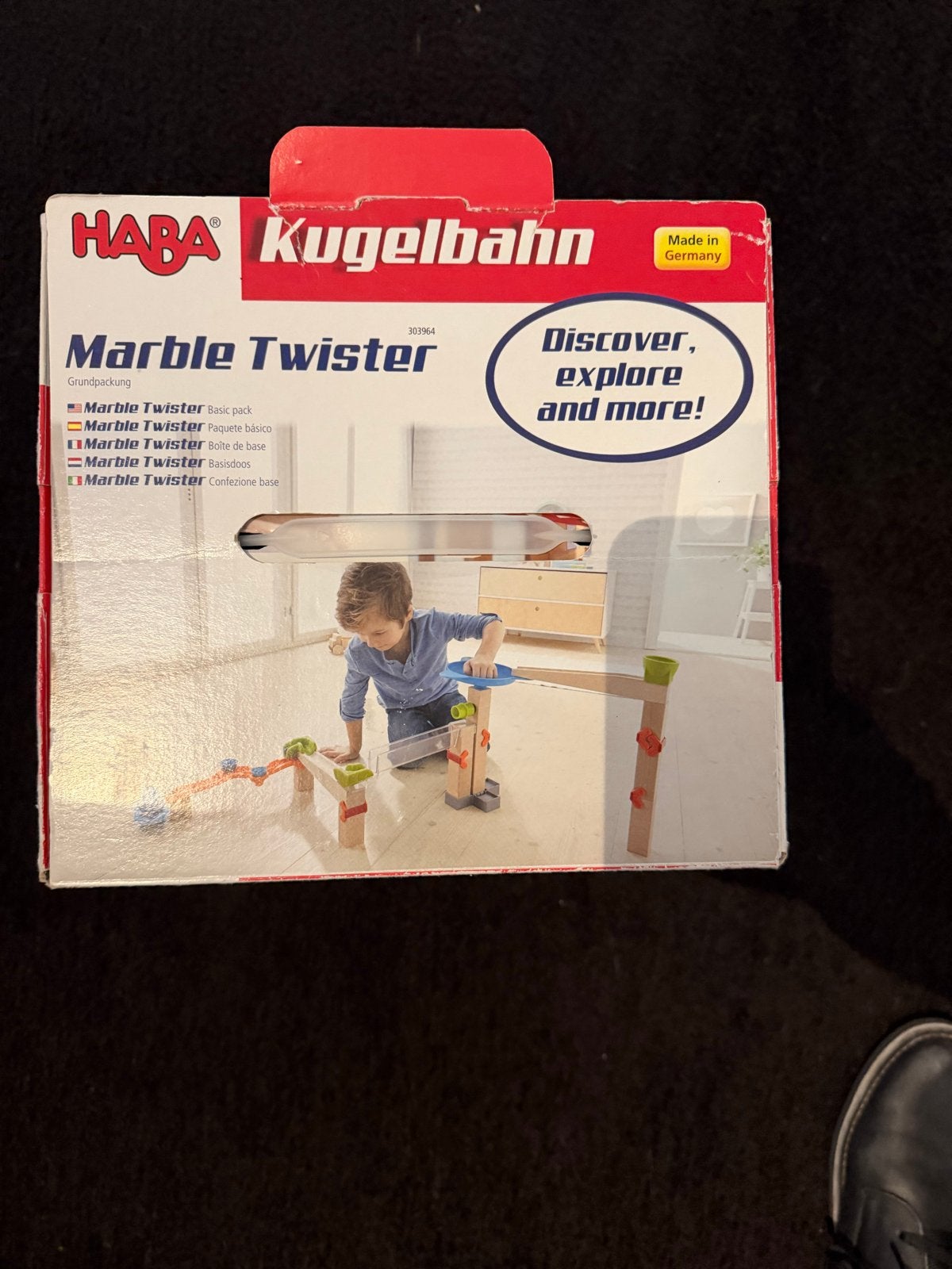 HABA Kugelbahn Marble Twister - Zo goed als nieuw, Ophalen of Verzenden, Zo goed als nieuw, Overige merken