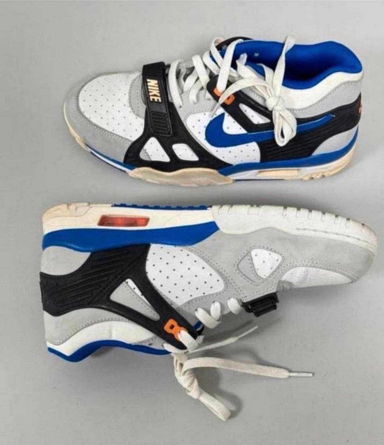 Nike Air Trainer 3 Auburn Pure Platinum Orange Bo Jackson, Blauw, Ophalen of Verzenden, H, H
