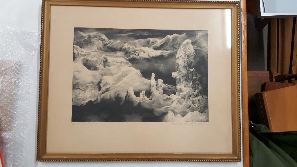 Aart van Dobbenburgh - zesde landschap, Antiek en Kunst, Kunst | Schilderijen | Klassiek, Ophalen of Verzenden