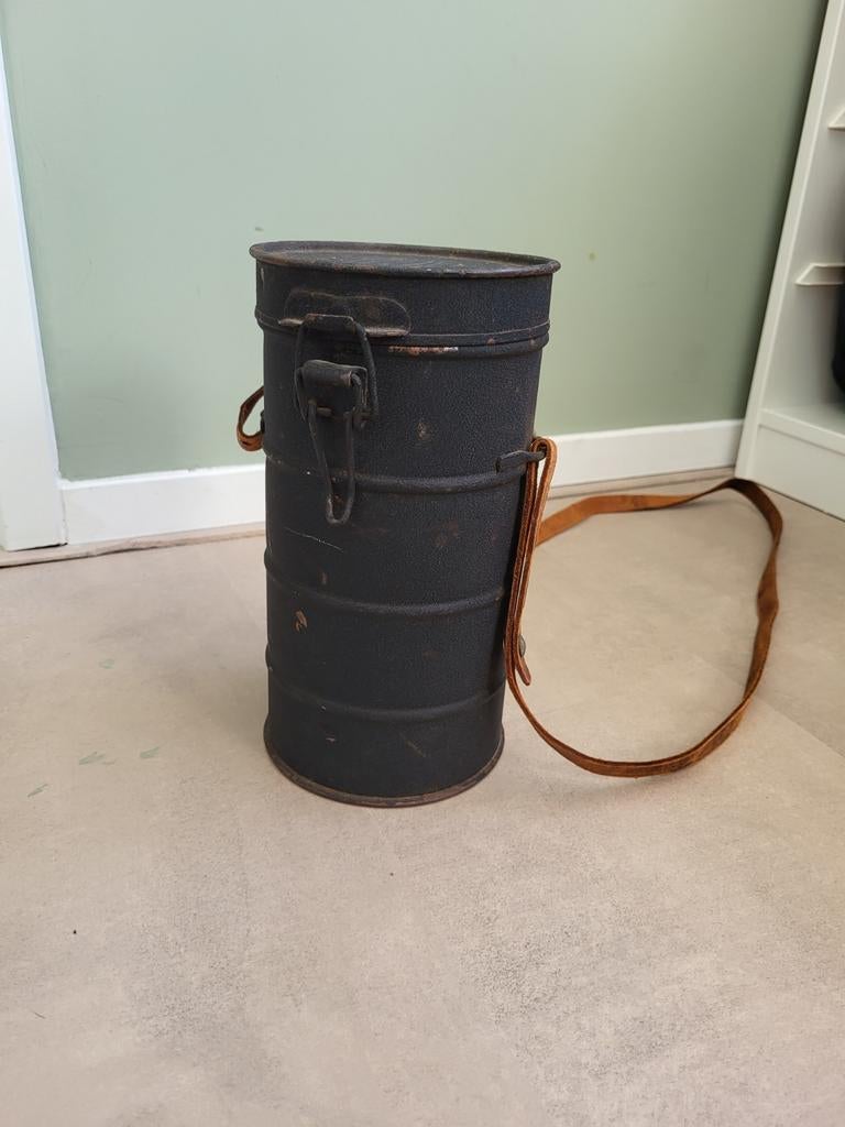 WW2 Chechia Gasmasker, Verzamelen, Militaria | Tweede Wereldoorlog, Ophalen of Verzenden, Overige typen