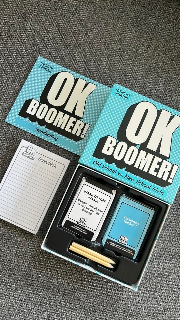 OK Boomer!, Ophalen of Verzenden, Zo goed als nieuw
