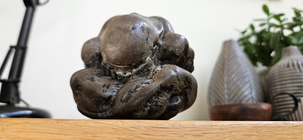 massief bronzen sculptuur., Antiek en Kunst, Kunst | Beelden en Houtsnijwerken, Ophalen of Verzenden, Brons, Man