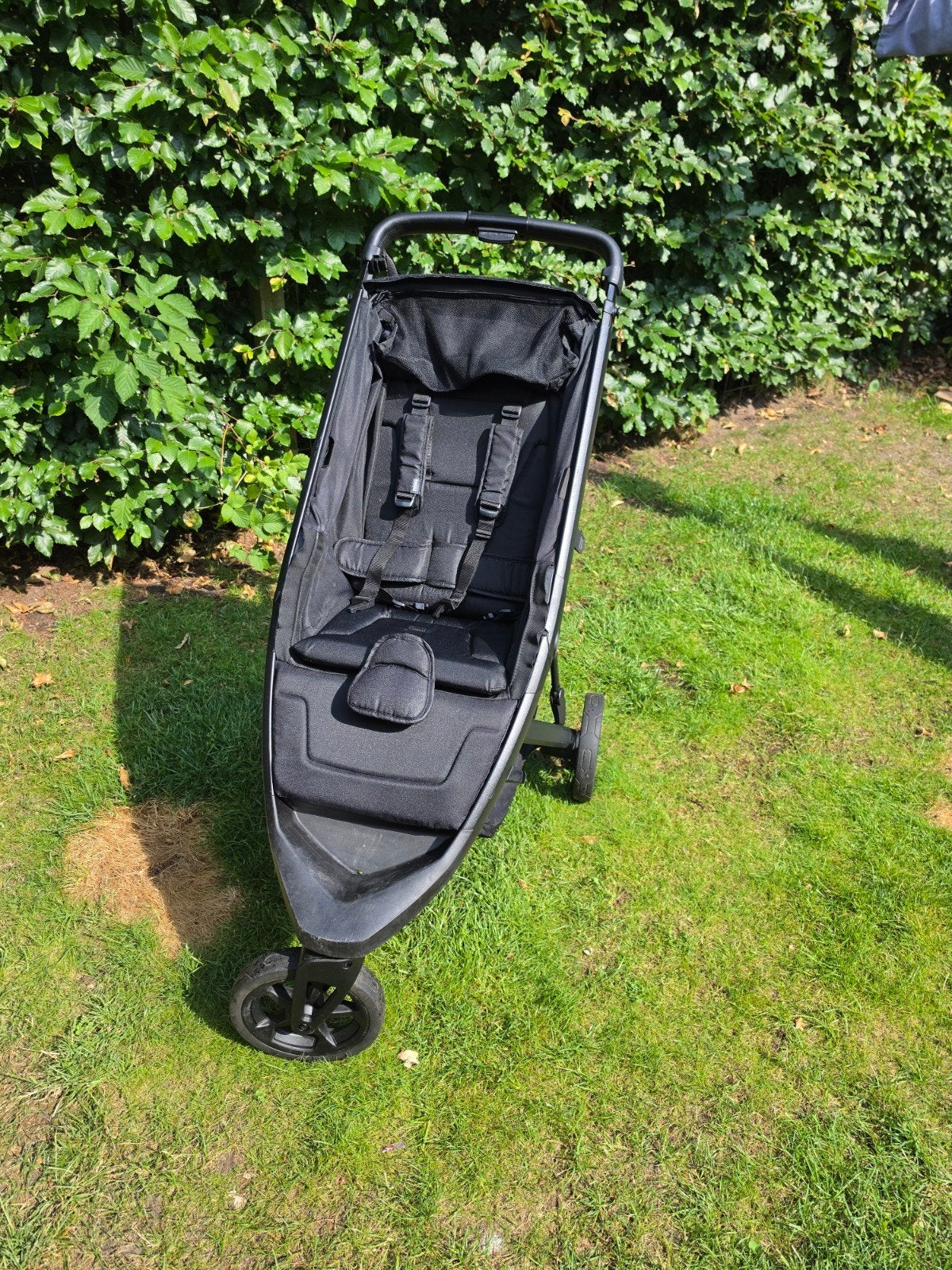 Thule buggy met roze kap, Ophalen of Verzenden, Gebruikt, Overige merken, Zonnekap