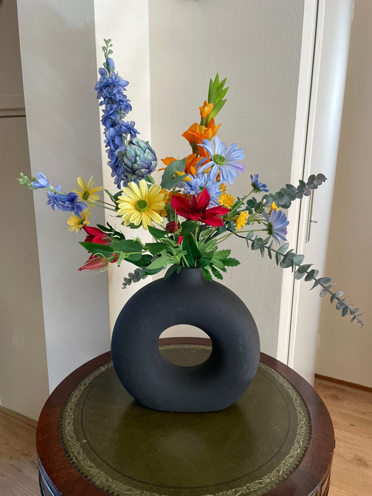 Kunstbloemen kunstboeket boeket vaas decoratie styling, Binnen, 3811 JM, Info@rodebeagle.nl, Rode Beagle kunstbloemen