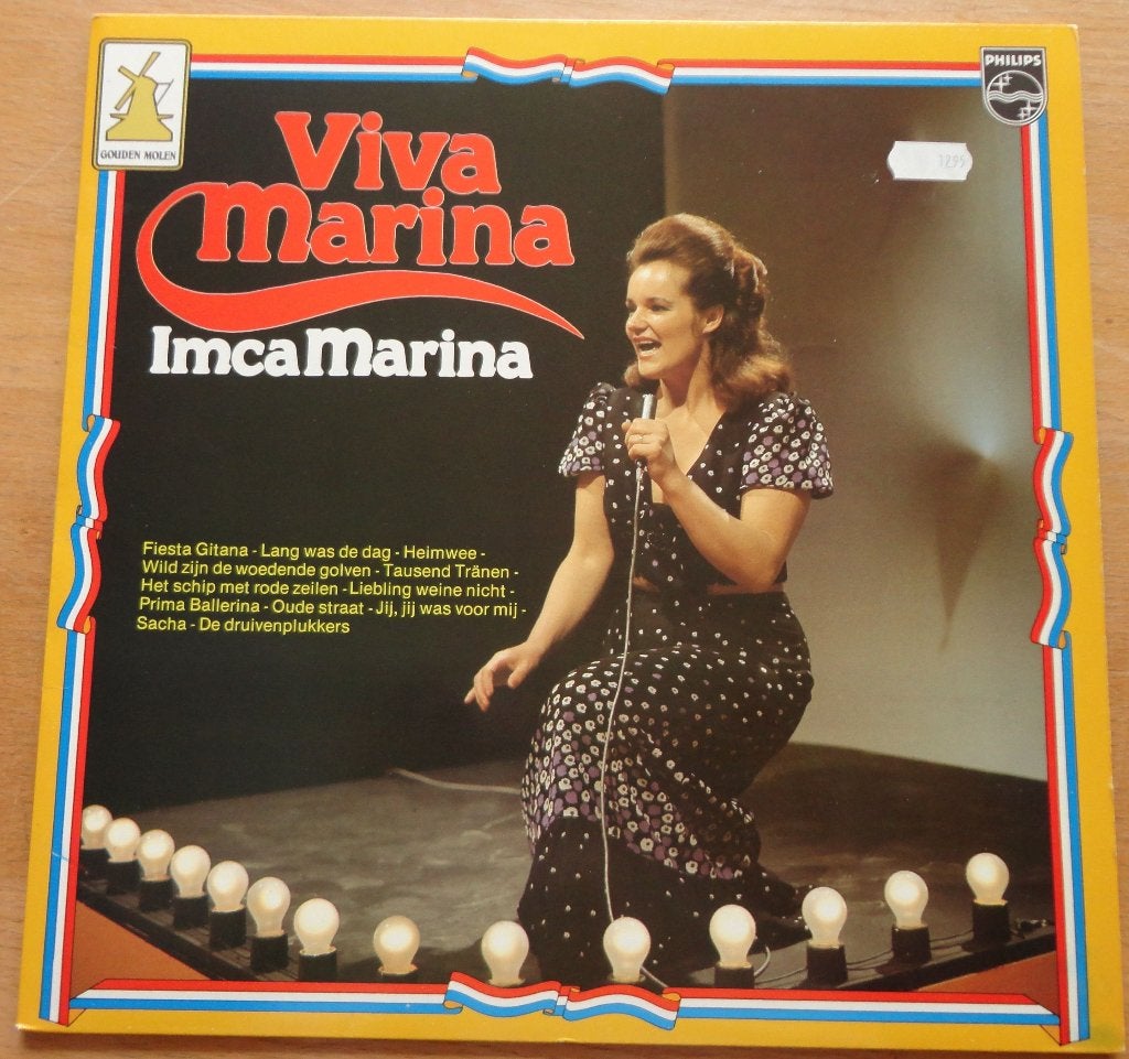 Imca Marina - Viva Marina ( LP ), LP, Gebruikt, Ophalen of Verzenden, Levenslied of Smartlap