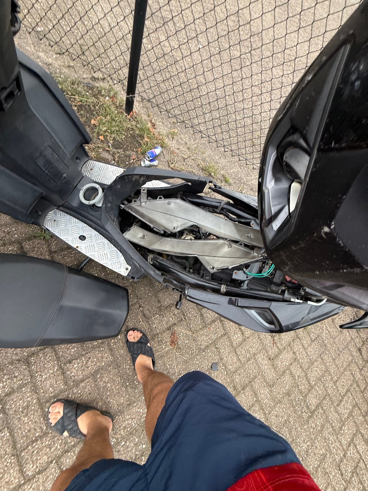 Peugeot speedfight 4 - schade/onderdelen, Ophalen of Verzenden, Maximaal 45 km/u, Peugeot