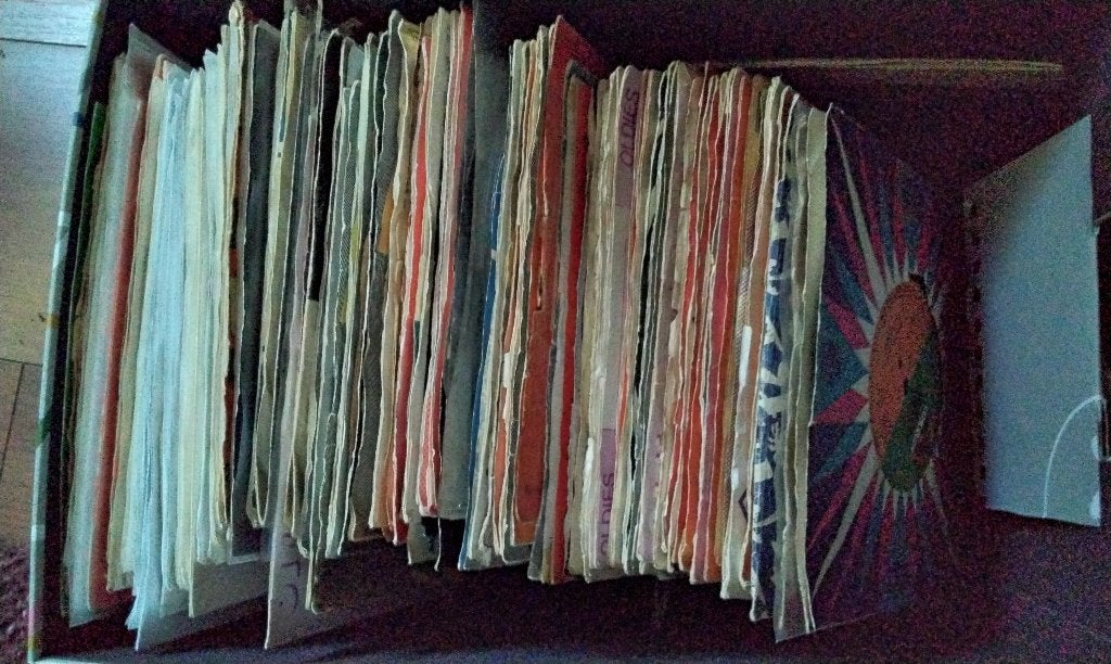100 SINGLES David Garrick Pebbles Bingoboys Rattles Partij, Ophalen of Verzenden, Gebruikt, 7 inch, Overige genres