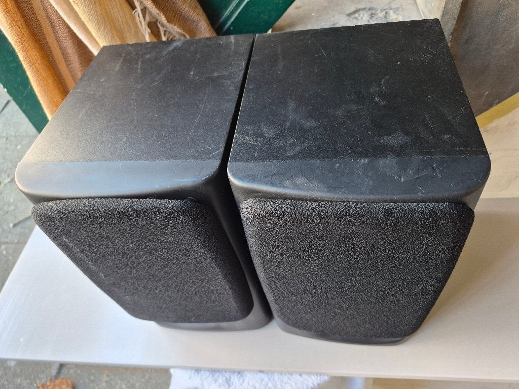 Panasonic 3-weg luidspeaker, zwart, identiek, zeer compact, Gebruikt, 60 tot 120 watt, Center speaker, Ophalen