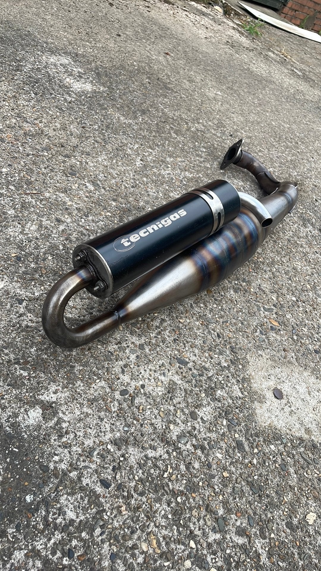 Technigas 125/180 terugloop 2t, Ophalen, Gebruikt