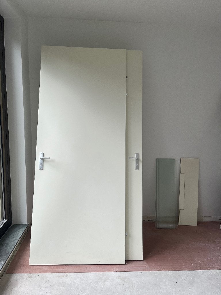 7x binnendeuren, Ophalen, Gebruikt, 80 tot 100 cm, 215 cm of meer