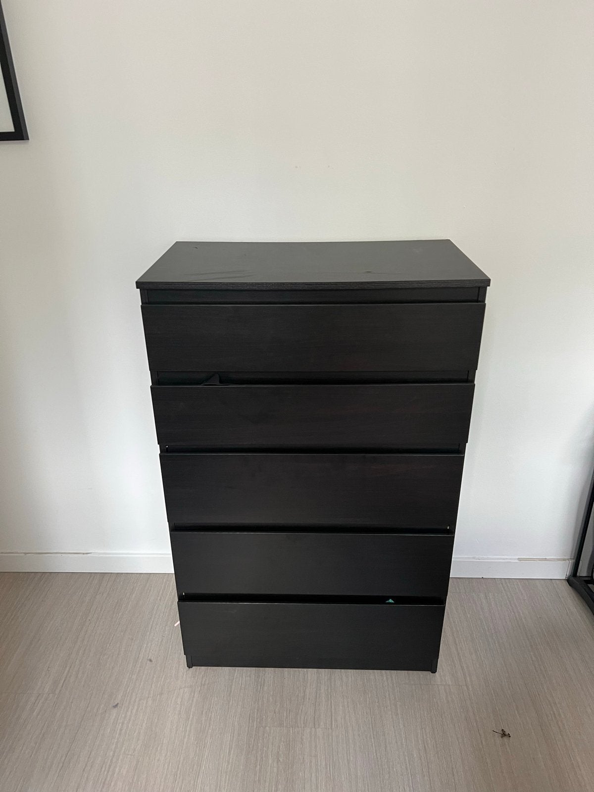 IKEA Kullen ladekast - Zwartbruin, 5 lades, Huis en Inrichting, Ophalen, Gebruikt, 5 laden of meer, 100 tot 150 cm