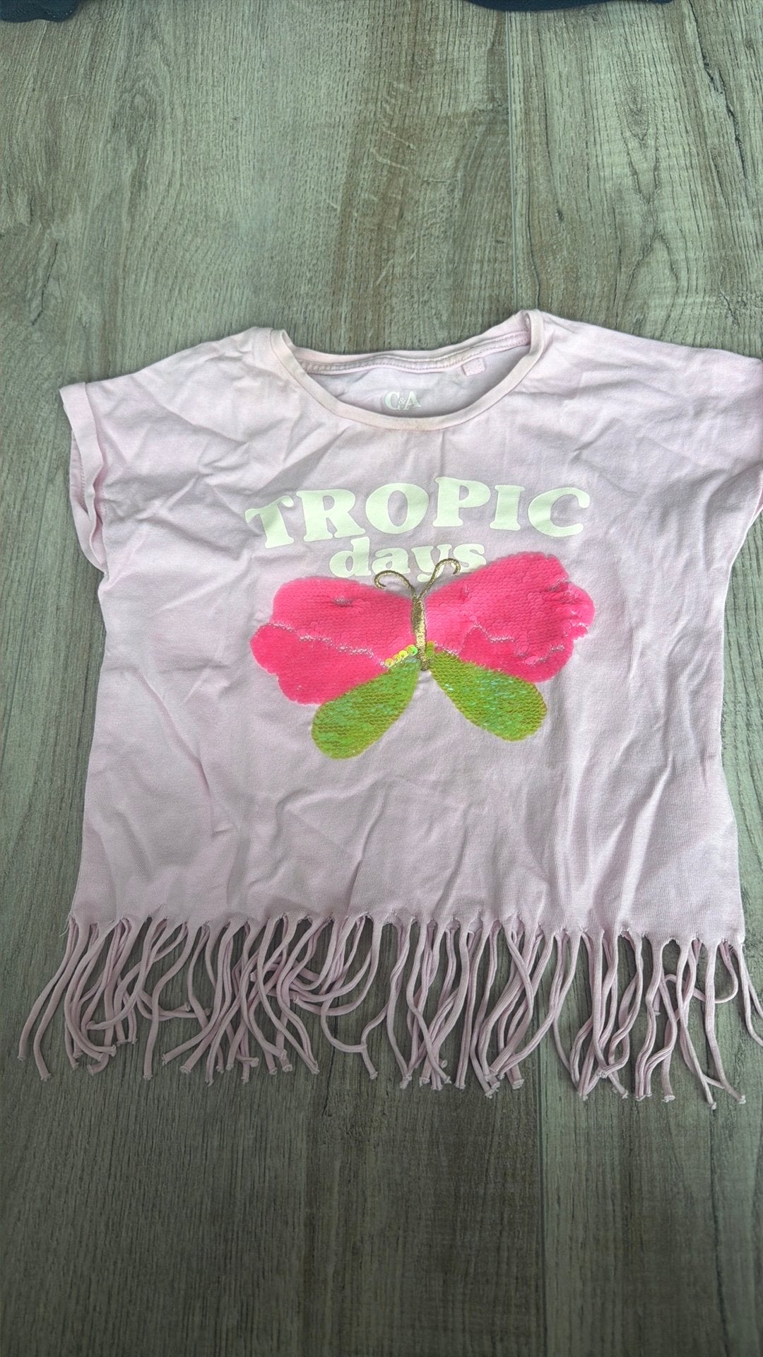 T-shirt meisjes, Ophalen of Verzenden, Zo goed als nieuw, Meisje, Shirt of Longsleeve