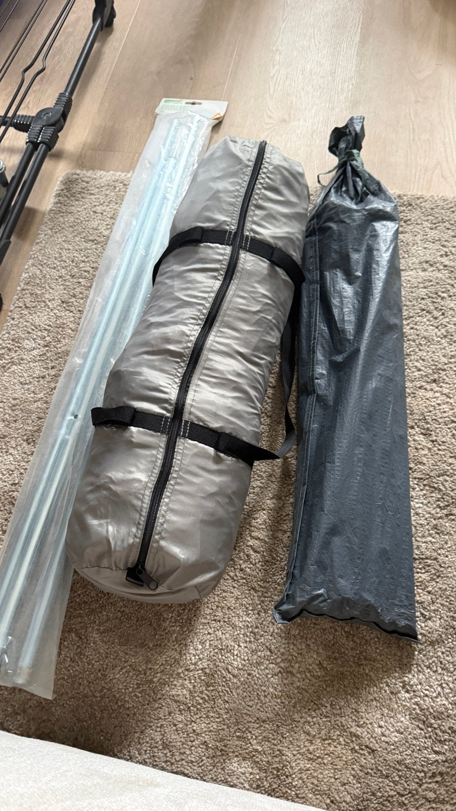 Lichtgewicht tarp ideaal voor kamperen, Ophalen, Zo goed als nieuw, Tot en met 2