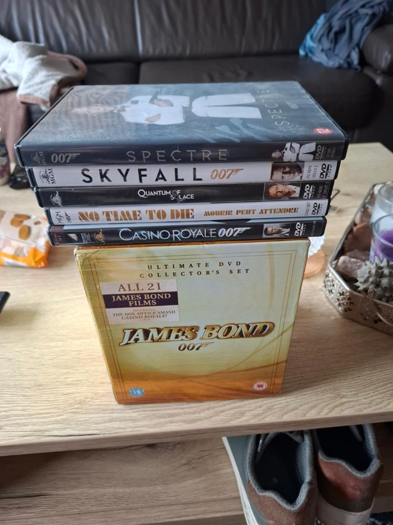 James bond, Vanaf 12 jaar, Ophalen of Verzenden, Zo goed als nieuw, Boxset