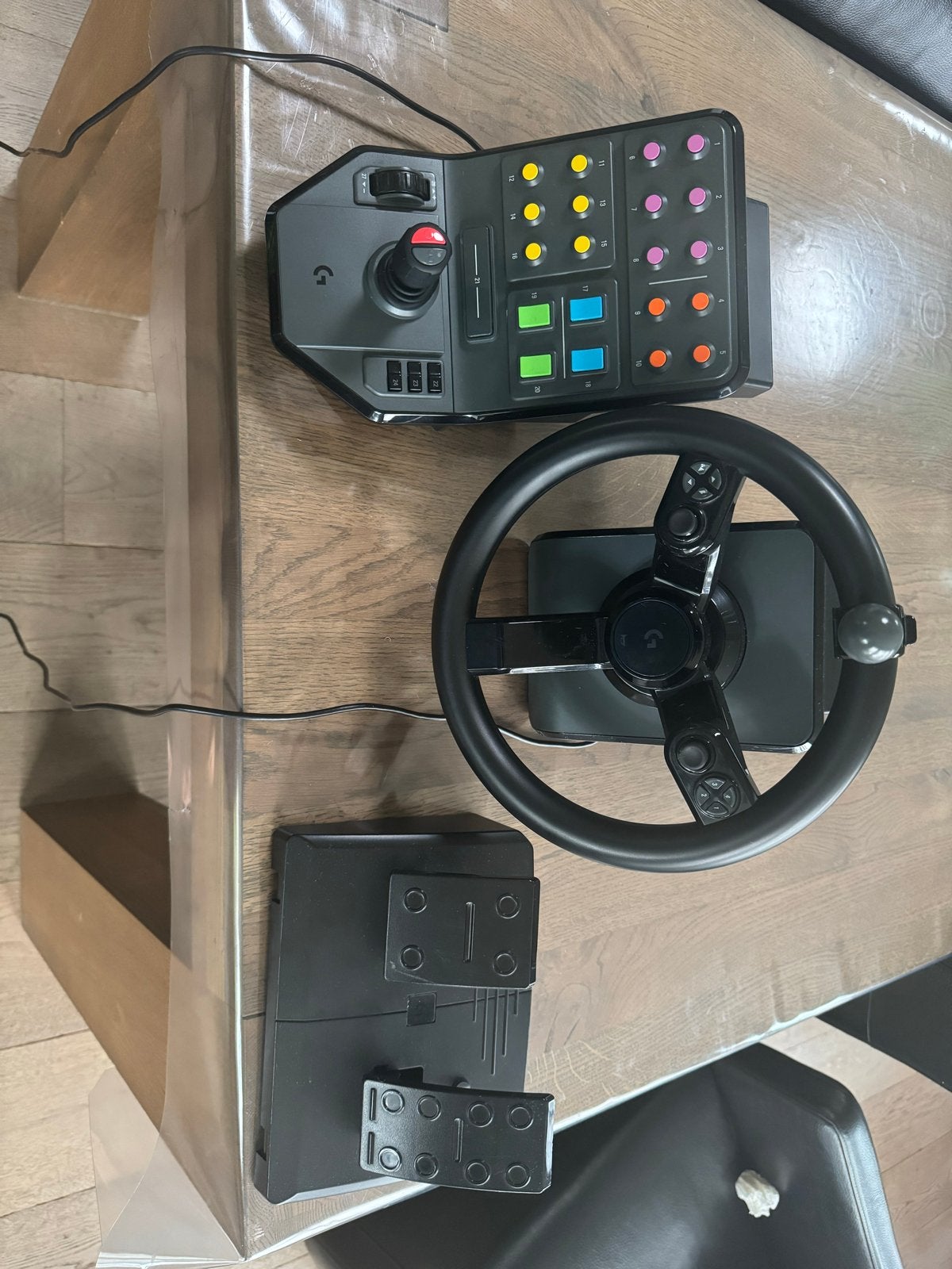 Logitech G Saitek Farm Simulator Heavy Equipment Bundle, Ophalen, 1 speler, Zo goed als nieuw, Eén computer