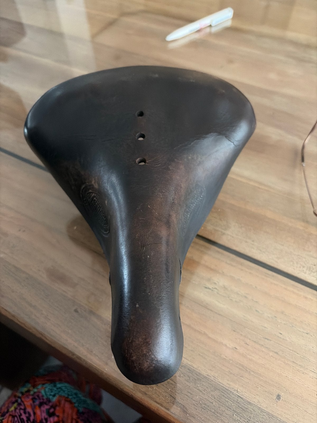 Lepper Vintage Zadel Made in Holland - Leer, Gebruikt, Leer, Ophalen of Verzenden, Zadel