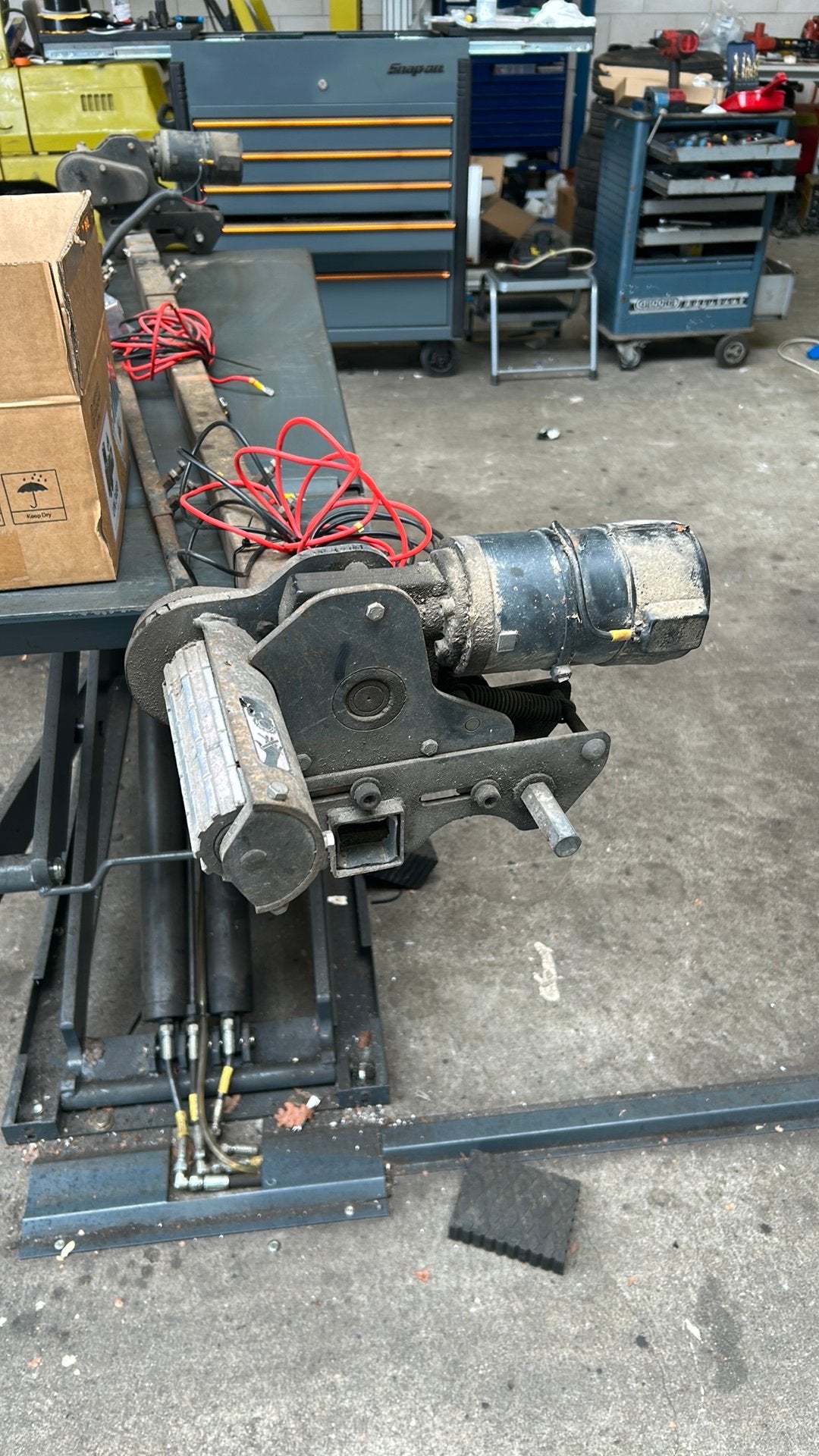 Reich halfautomatische mover, Ophalen, Gebruikt