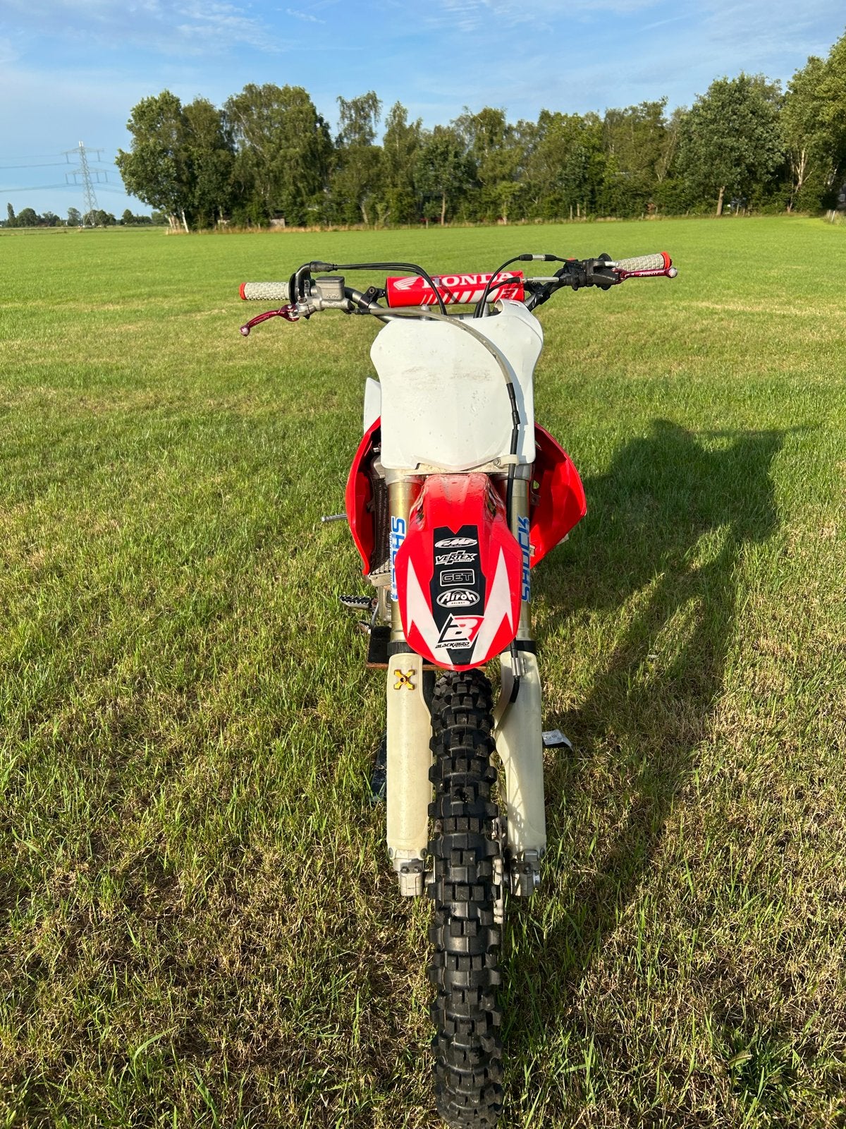 Honda Crossmotor 250cc, Motoren, Gebruikt, Particulier, Crossmotor, Handgeschakeld