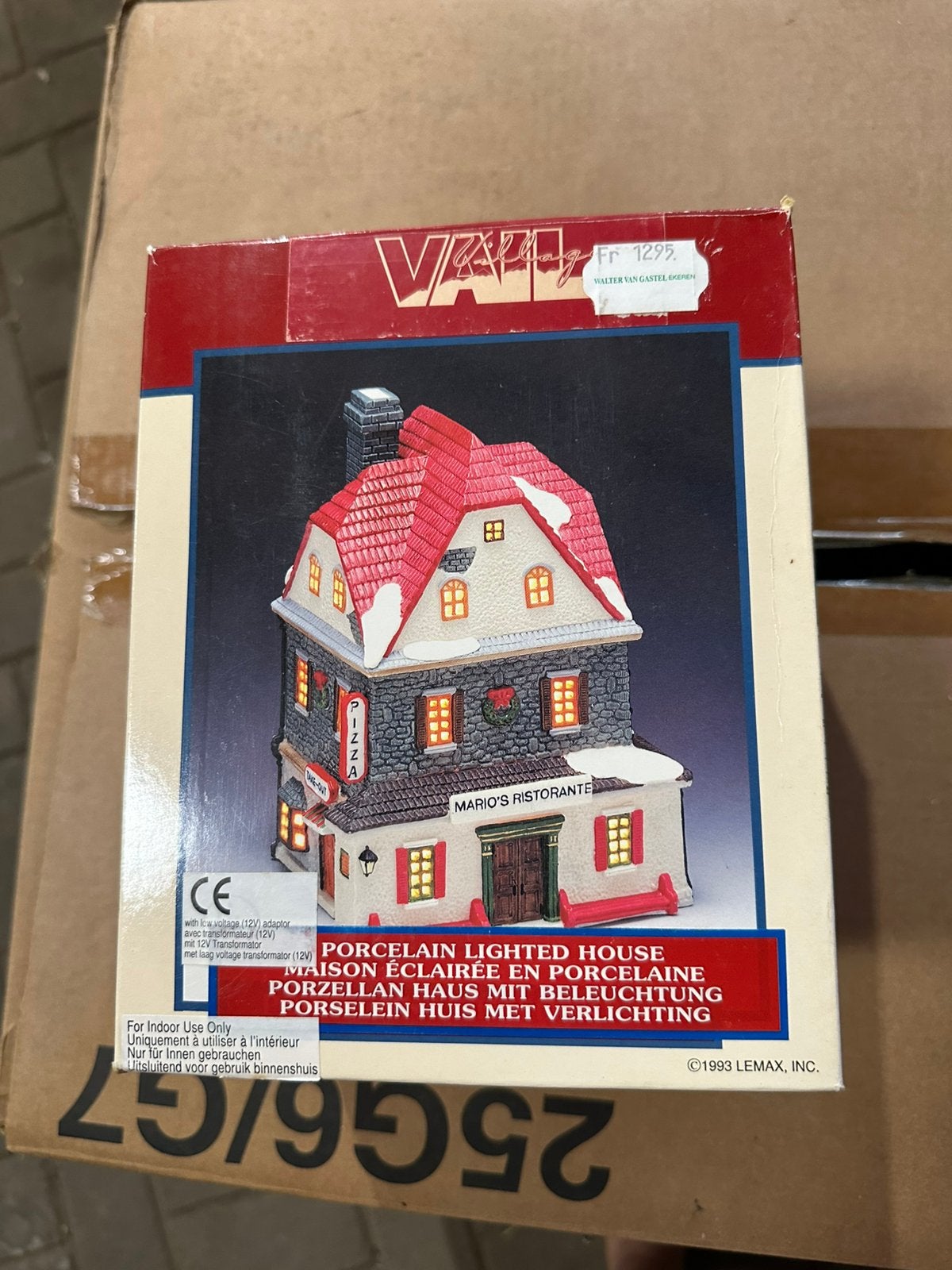 Kersthuis, Diversen, Kerst, Ophalen of Verzenden, Zo goed als nieuw